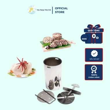 Ống Làm Giò Thủ 0,5-2kg - Khuôn Chả Dày Dặn Tiện Dụng, Dễ Vệ Sinh, Giá Ưu Đãi 138k - Mta-Mart2 2
