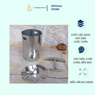 Ống Làm Giò Thủ 0,5-2kg - Khuôn Chả Dày Dặn Tiện Dụng, Dễ Vệ Sinh, Giá Ưu Đãi 138k - Mta-Mart2 3