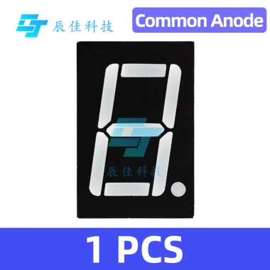 Ống LED 0.56 inch 1bit Anode chung Cathode Đỏ hiển thị 7 đoạn 20 chiếc, giá 35.384₫