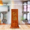 Ống nhang gỗ chữ Tài Lộc dát vàng - Sang trọng, giảm giá chỉ 109.000 VND 5