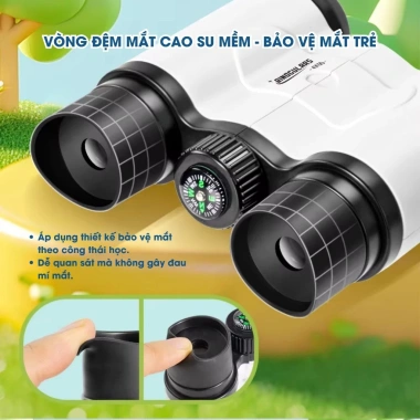 Ống Nhòm 4X SCIENCE HORSE cho Bé - Đồ Chơi Khám Phá Thiên Nhiên, Rèn Kỹ Năng Quan Sát 130.000₫ 3