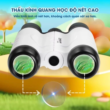 Ống Nhòm 4X SCIENCE HORSE cho Bé - Đồ Chơi Khám Phá Thiên Nhiên, Rèn Kỹ Năng Quan Sát 130.000₫ 7