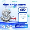 Ống nhôm nhún hút mùi chịu nhiệt, thông gió bếp nướng, kèm đai xiết inox 3m