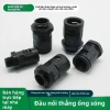 Ống nhựa sóng PG, đầu nối chống nước, ống nylon thẳng, khóa nhanh - Giá ưu đãi 52.243₫