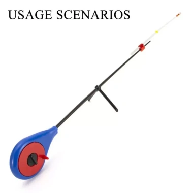 Ống nối đầu cần câu tuyết OAKDENEMYWAY 5pcs - Tip canh cá băng trắng ABS bền mùa đông