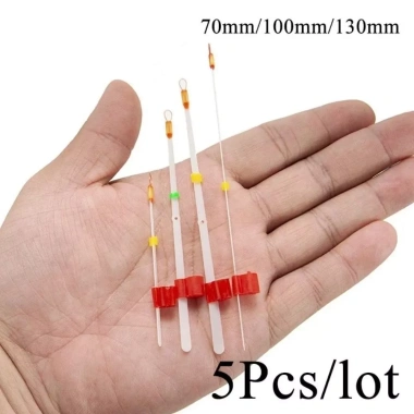 Ống nối đầu cần câu tuyết OAKDENEMYWAY 5pcs - Tip canh cá băng trắng ABS bền mùa đông