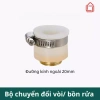 Ống nối vòi nước 360 xoay, dài 20/30/50cm kèm đa năng - Giá 27.000 VND 9