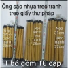 Ống sáo nhựa treo tranh, giấy thư pháp - Bộ 10 cặp, giảm giá 49.000đ 5