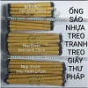 Ống sáo nhựa treo tranh, giấy thư pháp - Bộ 10 cặp, giảm giá 49.000đ 9