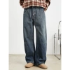 Ống Suông YIZHI Wash Màu Vintage - Form Rộng Streetwear, Lót Lông Ấm Áp, 875k 10