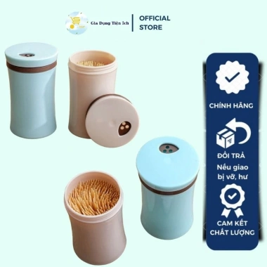 Ống Tăm Rico 106 Hủ Đựng Tăm Nhựa Sang Trọng Hiện Đại Mta-Mart2 Giá 18.000₫ 3