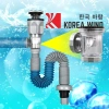 Ống thoát nước chậu rửa mặt ngăn mùi, nút nhấn nhỏ, dùng cho thoát ngang & dọc – Giá 118.600₫ 4