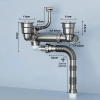 Ống thoát nước chậu rửa rau cao cấp, chống mùi, chịu nhiệt cao - Giá chỉ 156,152₫ 10