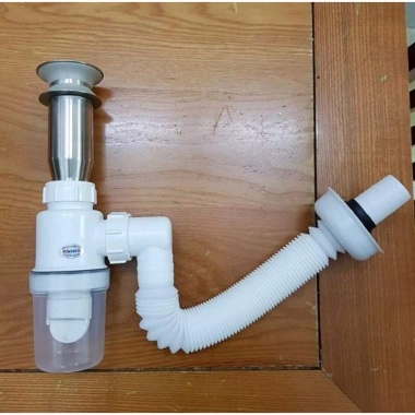 Ống thoát nước thông minh co dài ngắn, giữ đồ có giá trị cho chậu rửa mặt & rửa tay - Giá ưu đãi 185.000₫