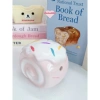 Ống tiết kiệm Bánh Cuộn Kem cute lỗ tròn C12xD14xR10 Quà tặng, trang trí, đựng tiền TIEMHEOSODA 8