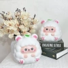 Ống tiết kiệm CỪU LÁ Lỗ Tròn Size TO Tiết kiệm tiền decor trang trí quà tặng THOA CHAN HEO ĐẤT XINH 6