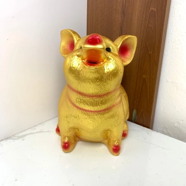 Ống Tiết Kiệm Heo Hot Dáng Ngồi Vàng Đồng - Trang Trí, Giá Ưu Đãi 79.000đ 3 Ống Tiết Kiệm Heo Hot Dáng Ngồi Vàng Đồng - Trang Trí, Giá Ưu Đãi 79.000đ 3