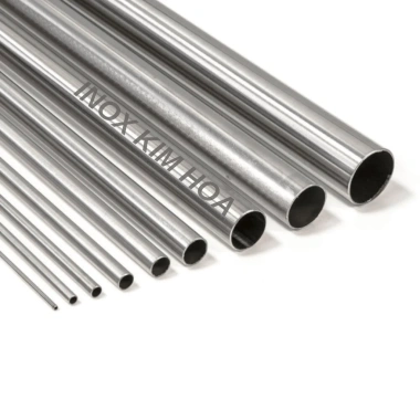 Ống tròn Inox 304 phi 8-25mm, độ dài 0.5-1.2m, giá chỉ 22.000₫ - khuyến mãi