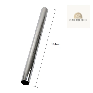 Ống tròn Inox 304 phi 8-32mm, độ dài 0.5-1.2m, giảm giá 25% chỉ 19.800₫