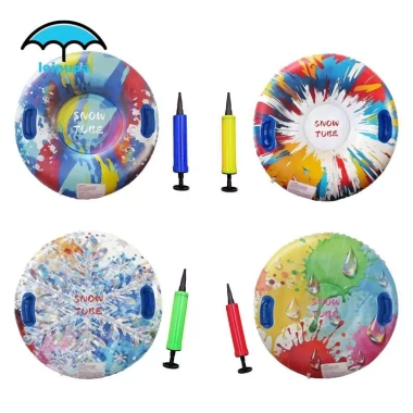 Ống tuyết Leiputa 33 inch bơm hơi có tay cầm - Quà sinh nhật tiệc mùa đông 6