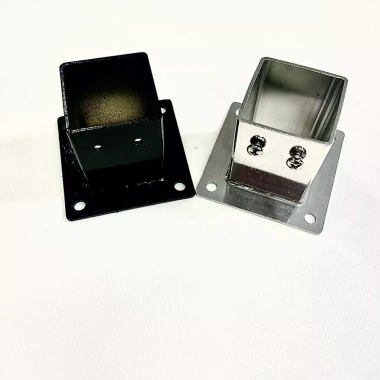 Ống vuông thép không gỉ LD5L, mặt bích, đế mạ kẽm, đầu nối cố định, bảo vệ cột chân đế - giảm giá 21% chỉ 73.060₫