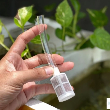 Ống xả chống tràn cho hồ cá cảnh guppy, betta, thủy sinh thùng xốp chỉ 19.000₫