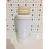 Ống xả thải bồn cầu lò xo nhựa kéo dài – Chống tắc, dễ lắp, giá ưu đãi 355k 5
