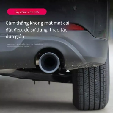 Ống xả trang trí Mazda CX5 2.017-2.026 phụ kiện đặc biệt, giảm giá còn 733.333đ 4