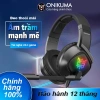 ONIKUMA K19 Tai Nghe Chụp Tai Game Mic Đèn LED đa nền tảng – Chính Hãng, Bảo Hành 2 Năm, Ưu Đãi 359.000₫ 2