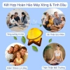 Online247 Máy khuếch tán tinh dầu mặt trăng LED đa màu Giá chỉ 155k tạo không gian thư giãn 6