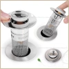Online247 Nút chặn thoát nước bồn rửa mặt 2in1 - Bộ lọc rác, thoát nhanh, lắp đặt dễ