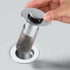 Online247 Nút chặn thoát nước bồn rửa mặt 2in1 - Bộ lọc rác, thoát nhanh, lắp đặt dễ 4