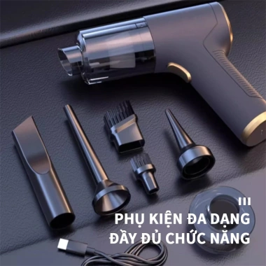 ONR Máy Hút và Thổi Bụi Cầm Tay Siêu Nhẹ 380g, Sạc Pin, Dùng Cho Ô Tô - 395.000₫ 5