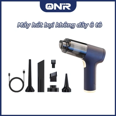 ONR Máy Hút và Thổi Bụi Cầm Tay Siêu Nhẹ 380g, Sạc Pin, Dùng Cho Ô Tô - 395.000₫ 10