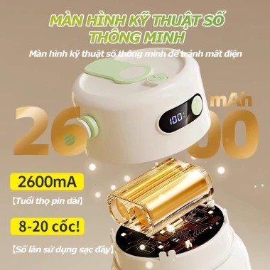 ONR Máy Xay Sinh Tố Cầm Tay Đa Năng 700/1.000ml - Hiển Thị Thông Minh, Giá 520k 3 ONR Máy Xay Sinh Tố Cầm Tay Đa Năng 700/1.000ml - Hiển Thị Thông Minh, Giá 520k 3