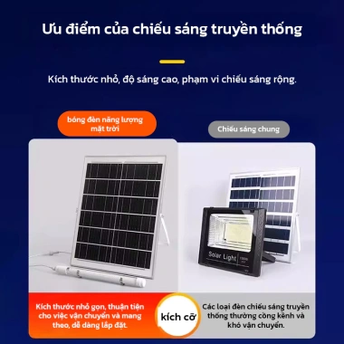 OOKAS Đèn Tuýp LED Năng Lượng Mặt Trời – Chiếu Sáng Sân Vườn, Ban Công, Tiết Kiệm Năng Lượng, Giá 159.000₫ 2