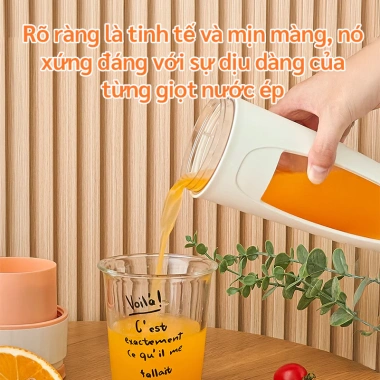 OOKAS Máy Xay Sinh Tố Di Động 500ml Xay Đá 10 Lưỡi Pin Lớn Sạc Nhanh Type‑C Giá 149.000₫ 3 OOKAS Máy Xay Sinh Tố Di Động 500ml Xay Đá 10 Lưỡi Pin Lớn Sạc Nhanh Type‑C Giá 149.000₫ 3