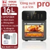 OOKAS Nồi Chiên Không Dầu 16L Đa Năng, Màn Hình Cảm Ứng LED, Giảm Giá 1.190.000 VND 10