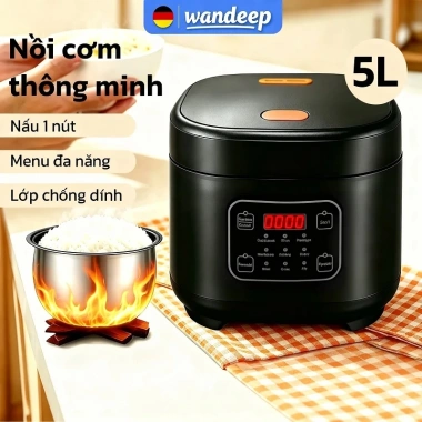 OOKAS Nồi Cơm Điện Đa Năng 3L/6L Chống Dính – Tặng Muỗng Ăn, Giá Ưu Đãi 339.000₫