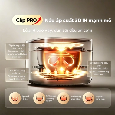 OOKAS Nồi Cơm Điện Đa Năng 3L/6L Chống Dính – Tặng Muỗng Ăn, Giá Ưu Đãi 339.000₫