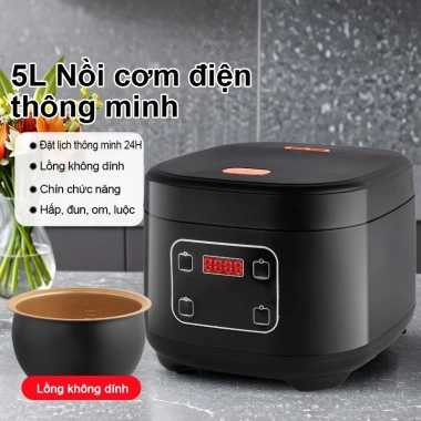 OOKAS Nồi Cơm Điện Đa Năng 3L/6L Chống Dính – Tặng Muỗng Ăn, Giá Ưu Đãi 339.000₫