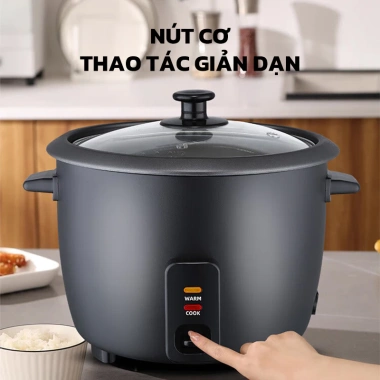 OOKAS Nồi Cơm Điện Đa Năng Mini - Chống Dính Siêu Tốt, Giá 359.000 VND