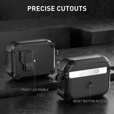Ốp AirPods Pro 2,3,4 cao cấp nam châm từ tính, chống sốc - chỉ 157.300đ 4