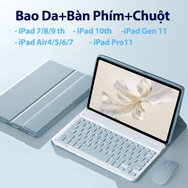 Ốp Bàn Phím Cảm Ứng cho iPad Air 4-7, iPad 10th, Pro 11 - Giá 129.000 VNĐ