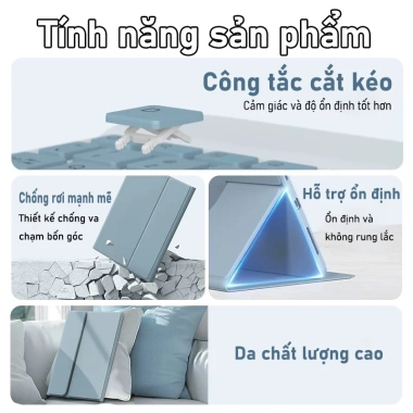 Ốp Bàn Phím Từ Tính iPad Air 4-9 và Bàn Phím Chuột Không Dây - Giá Ưu Đãi 131k
