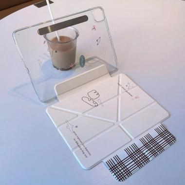 Ốp bảo vệ iPad 11 gập lại khóa từ tính đôi Air7 Acrylic 10.2 gói – Giá 424.440₫