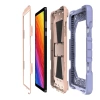 Ốp bảo vệ Samsung A11 Plus - Silicon ba trong một, giá đỡ dọc ngang, dây đeo 3
