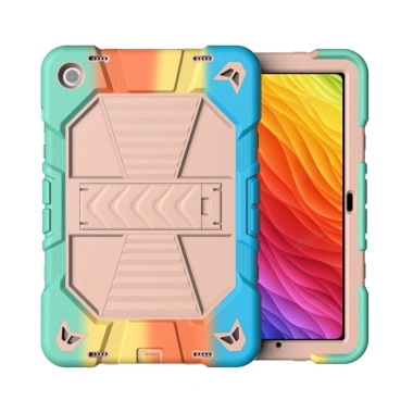 Ốp bảo vệ Samsung A11 Plus - Silicon ba trong một, giá đỡ dọc ngang, dây đeo 5