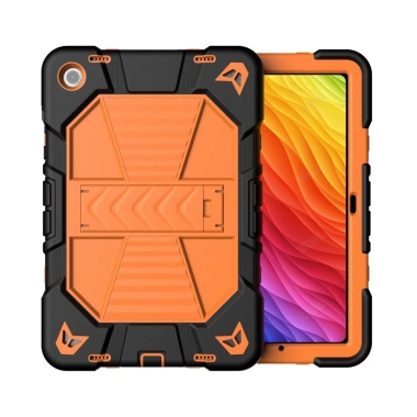 Ốp bảo vệ Samsung A11 Plus - Silicon ba trong một, giá đỡ dọc ngang, dây đeo 9