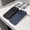 Ốp da cao cấp cho iPhone 17/16/15/14/13/12 Pro Max Plus - Da không khí cứng, chống sốc 8
